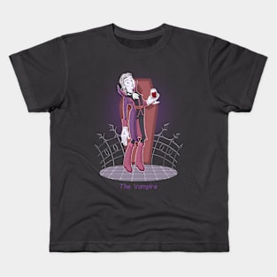 The Vampire (Cartoon Horror) Kids T-Shirt